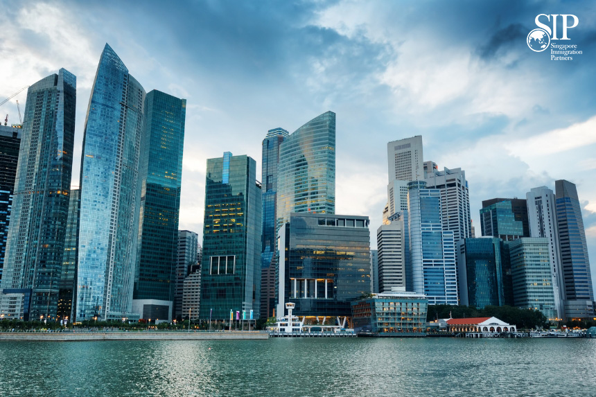 central business district of Singapore-PR application Singapore